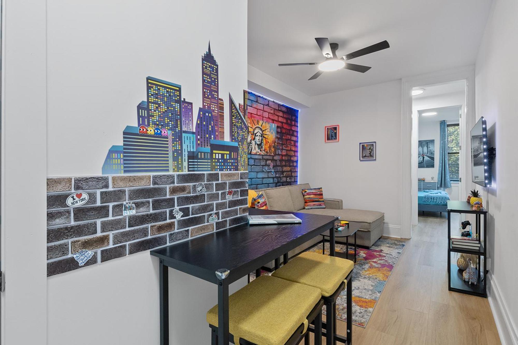 Ferienwohnung Funky & Colorful Urban Getaway, 20 Minutes To Nyc Hoboken Exterior foto