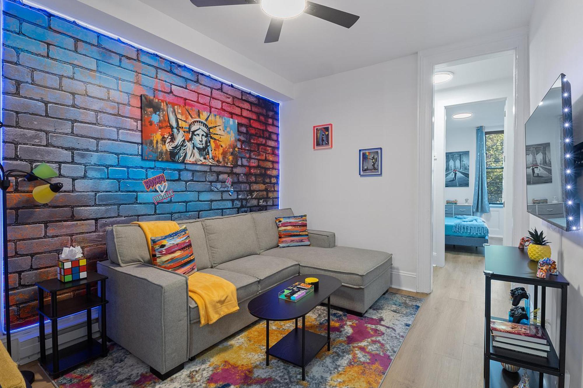 Ferienwohnung Funky & Colorful Urban Getaway, 20 Minutes To Nyc Hoboken Exterior foto