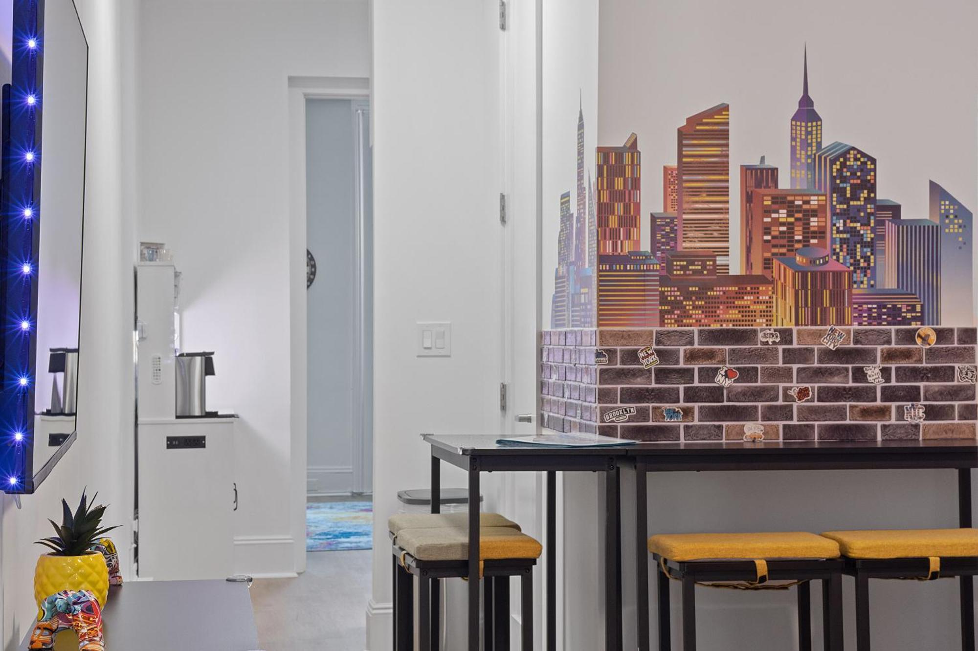 Ferienwohnung Funky & Colorful Urban Getaway, 20 Minutes To Nyc Hoboken Exterior foto